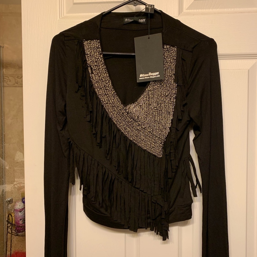 Silver Dagger black shirt